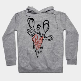 Gooped heart Hoodie